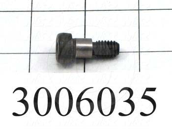 Shoulder Screws, Socket Head, Alloy Steel, Shoulder Dia. 3/8 in., Shoulder Length 3/8 in.