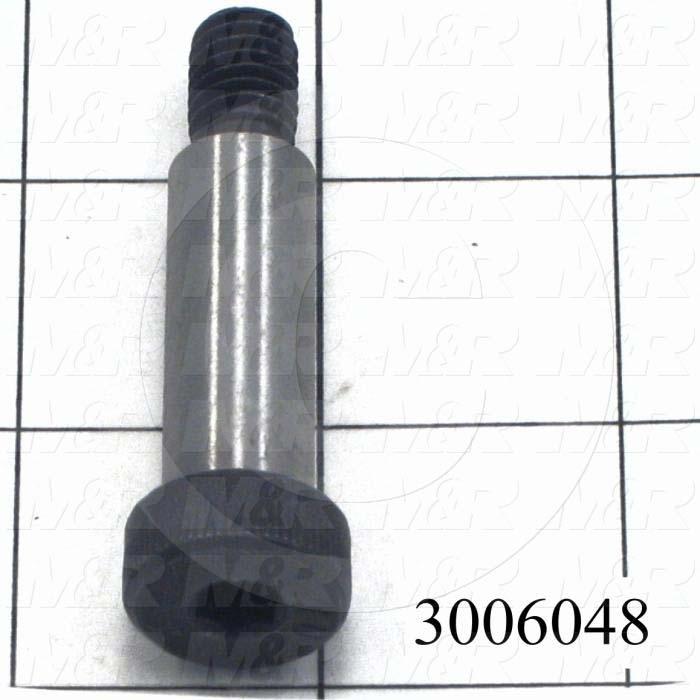 Shoulder Screws, Socket Head, Steel, Shoulder Dia. 1/2", Shoulder Length 1 1/2"
