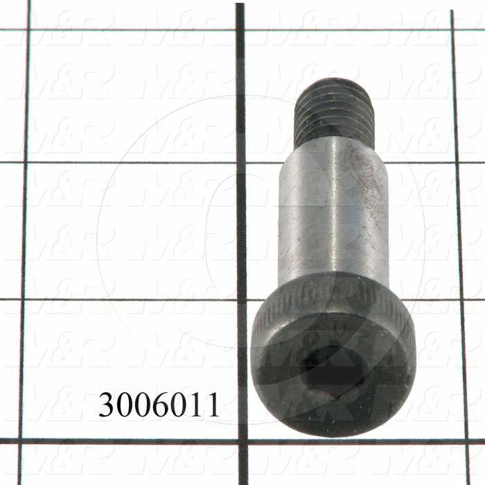Shoulder Screws, Socket Head, Steel, Shoulder Dia. 1/2", Shoulder Length 1 1/4"