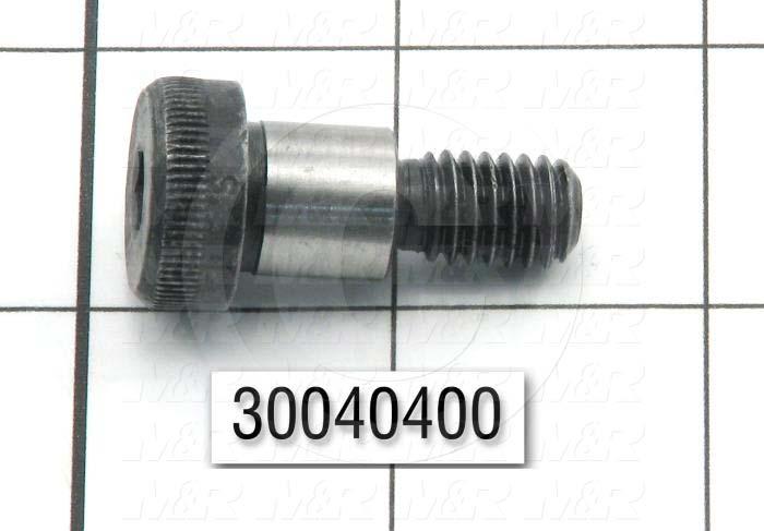 Shoulder Screws, Socket Head, Steel, Shoulder Dia. 1/2", Shoulder Length 1/2"