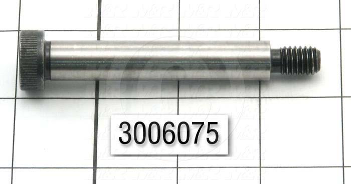 Shoulder Screws, Socket Head, Steel, Shoulder Dia. 1/2", Shoulder Length 2 3/4 in.