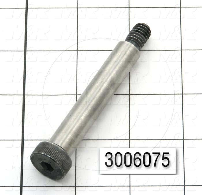Shoulder Screws, Socket Head, Steel, Shoulder Dia. 1/2", Shoulder Length 2 3/4 in.
