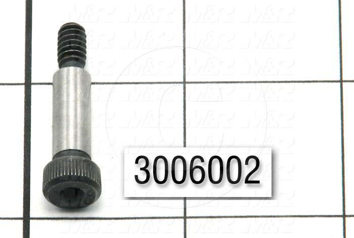 Shoulder Screws, Socket Head, Steel, Shoulder Dia. 1/4", Shoulder Length 3/4"