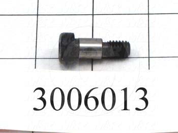 Shoulder Screws, Socket Head, Steel, Shoulder Dia. 3/8 in., Shoulder Length 1/2"
