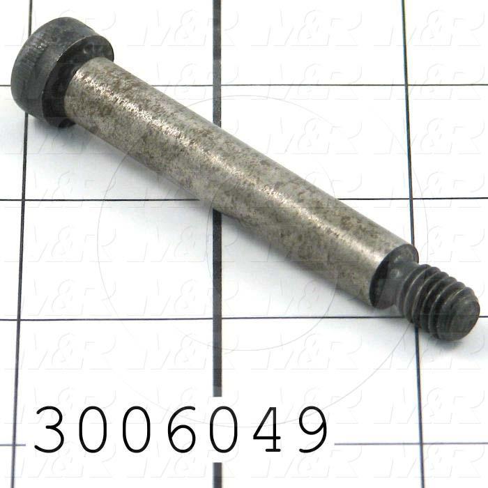 Shoulder Screws, Socket Head, Steel, Shoulder Dia. 3/8 in., Shoulder Length 2 1/4"