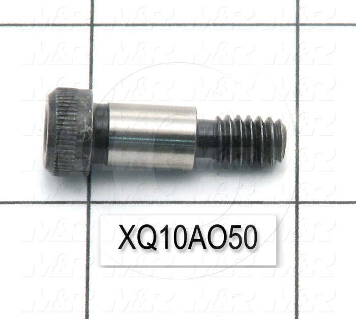 Shoulder Screws, Socket Head, Steel, Shoulder Dia. 5/16 in., Shoulder Length 1/2"