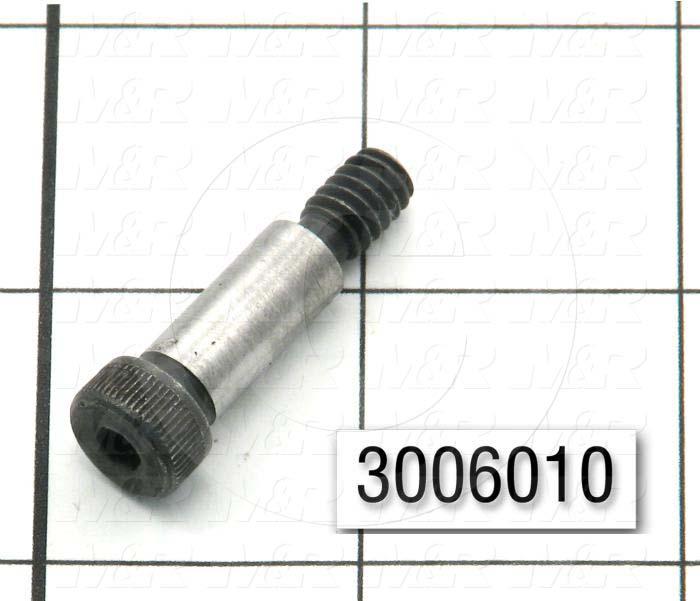 Shoulder Screws, Socket Head, Steel, Shoulder Dia. 5/16 in., Shoulder Length 3/4"