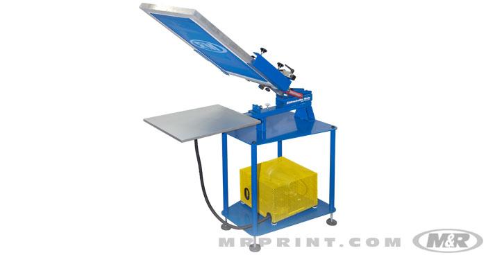 Sidewinder Solo Manual Screen Printing Press with Vacuum Pallet