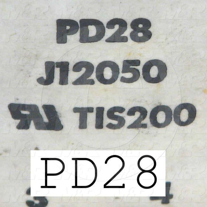 Single Phase Transformer, 1.2KVA, 110/200/220/240V Primary Voltage, 120VAC Secondary Voltage, 50/60Hz