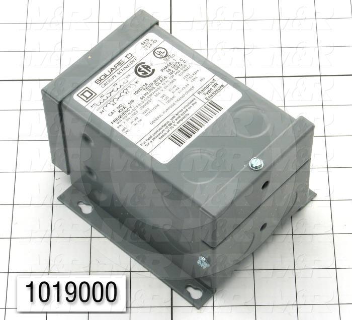 Single Phase Transformer, 100VA, 230/460VAC Primary Voltage, 115/230VAC Secondary Voltage