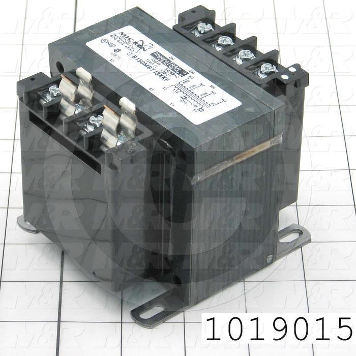 Single Phase Transformer, 150VA, 208/230/460V Primary Voltage, 115V Secondary Voltage, 50/60Hz