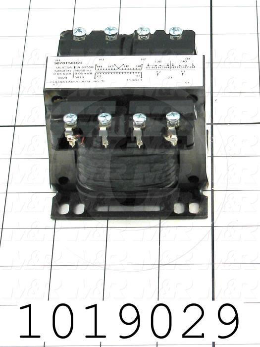 Single Phase Transformer, 50VA, 120/240V Primary Voltage, 24V Secondary Voltage, 50/60Hz