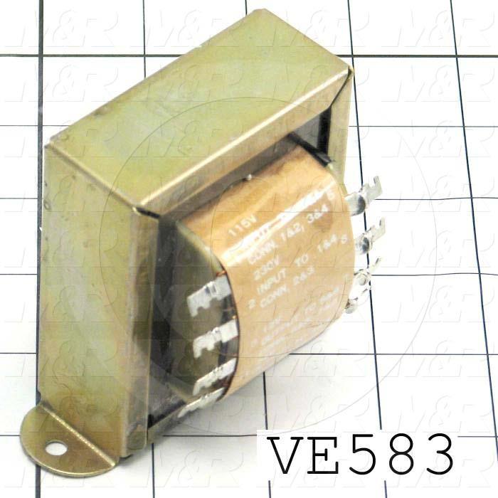 Single Phase Transformer, Voltage Transformer, 1000W, 115/230V Primary Voltage, 12/24V Secondary Voltage, 50/60Hz