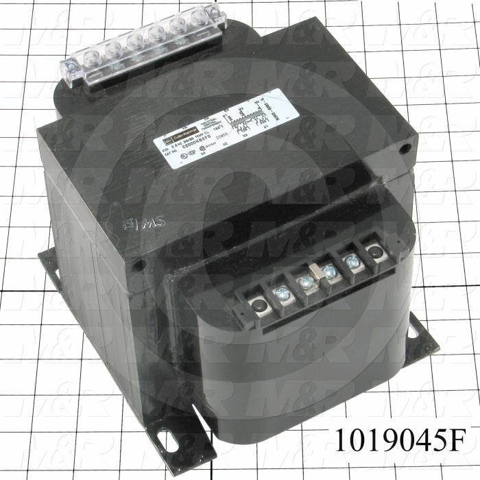 Single Phase Transformer, Voltage Transformer, 2KVA, 575/600V Primary Voltage, 115/230VAC Secondary Voltage, 60Hz