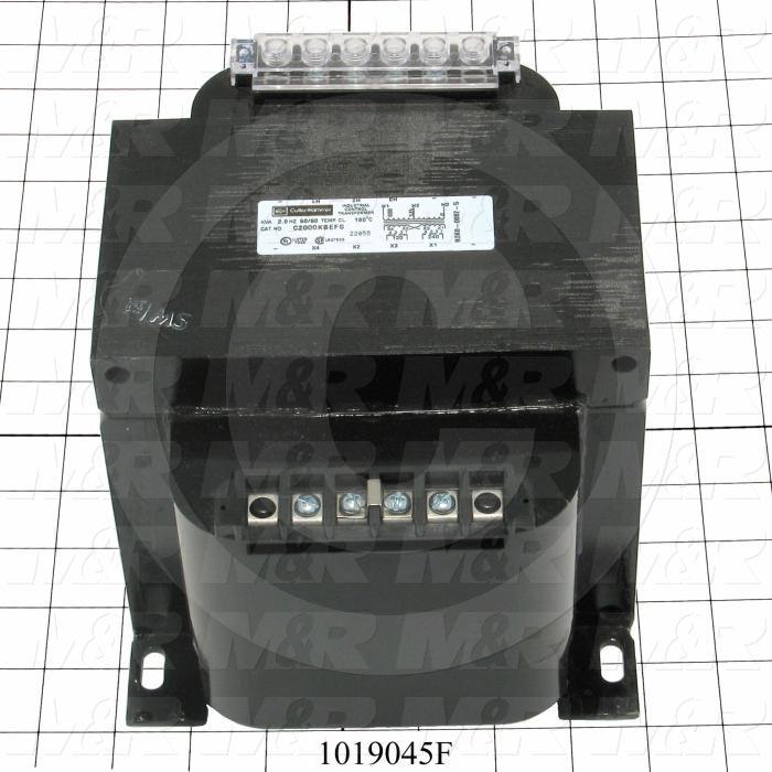 Single Phase Transformer, Voltage Transformer, 2KVA, 575/600V Primary Voltage, 115/230VAC Secondary Voltage, 60Hz