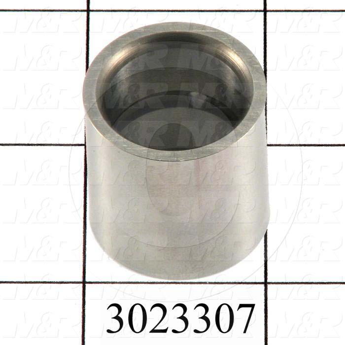 Sleeve, 1.00" Outside Diameter, 0.75 in. Inside Diameter, 1.00" Overall Length, Steel Material