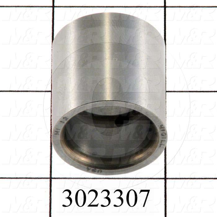Sleeve, 1.00" Outside Diameter, 0.75 in. Inside Diameter, 1.00" Overall Length, Steel Material