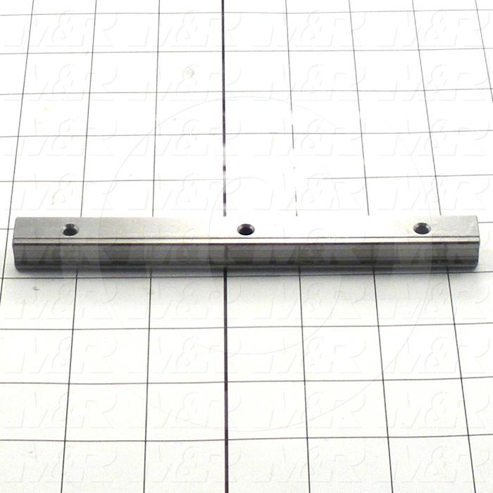 Slide (Rail) Guide, Rail, Steel, 15 mm Width of Rail, 160 mm Length of Rail