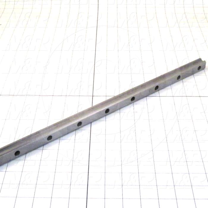 Slide (Rail) Guide, Rail, Steel, 20 mm Width of Rail, 1000 mm Length of Rail