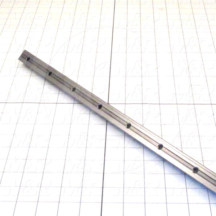 Slide (Rail) Guide, Rail, Steel, 20 mm Width of Rail, 1000 mm Length of Rail