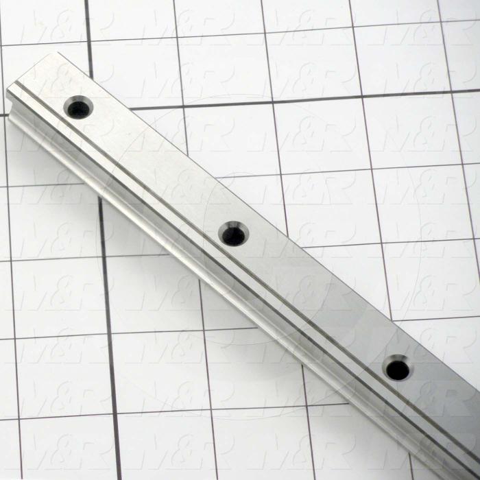 Slide (Rail) Guide, Rail, Steel, 20 mm Width of Rail, 1000 mm Length of Rail