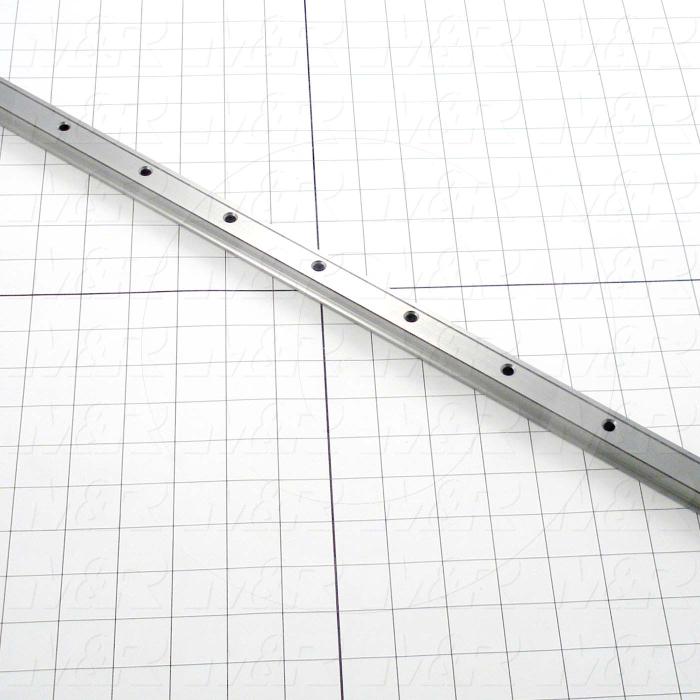 Slide (Rail) Guide, Rail, Steel, 20 mm Width of Rail, 820 mm Length of Rail