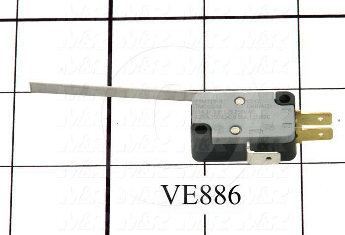 Snap Action Switch, 125/250V, 10A