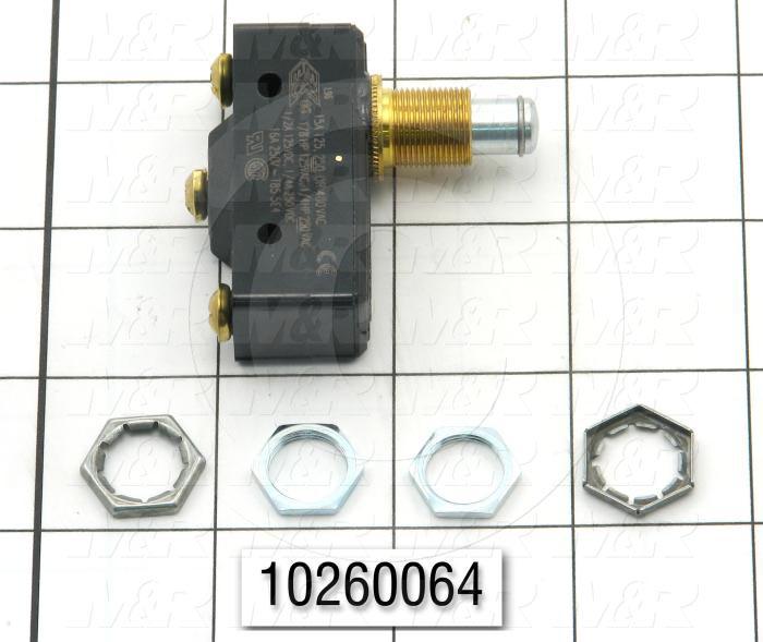 Snap Action Switch, SPDT, 250V, 16A