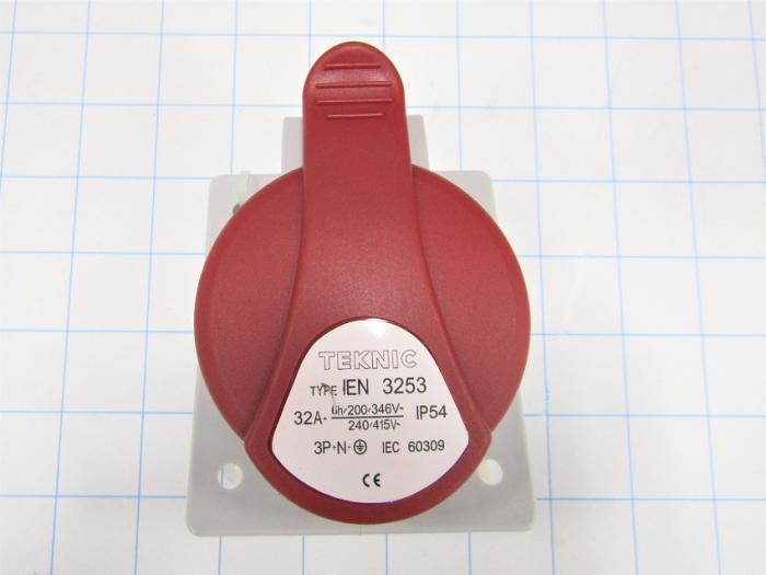 SOCKET, 32A, 400V