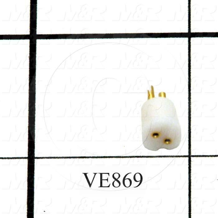 Socket, For Lamp Connector, 2 Positions
