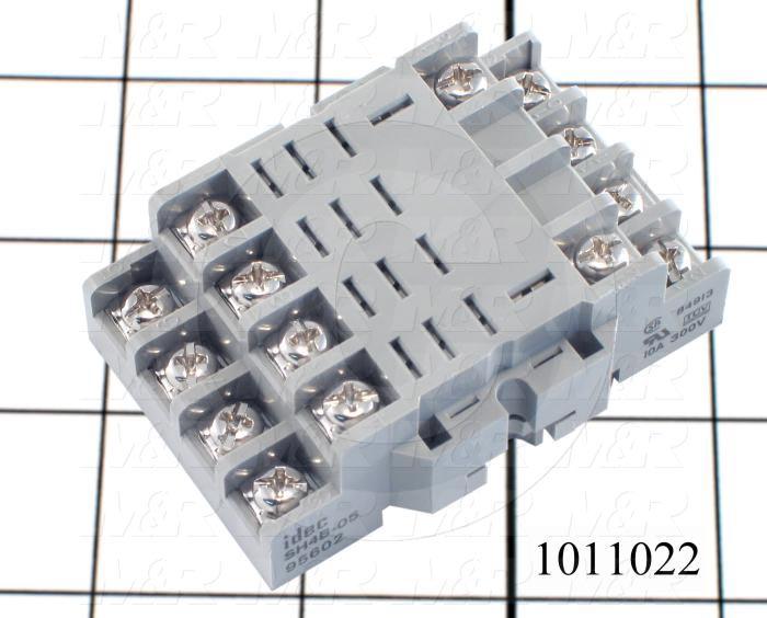 Socket for Relay, 14 Pins, DIN Rail, Use For RH4B Relays