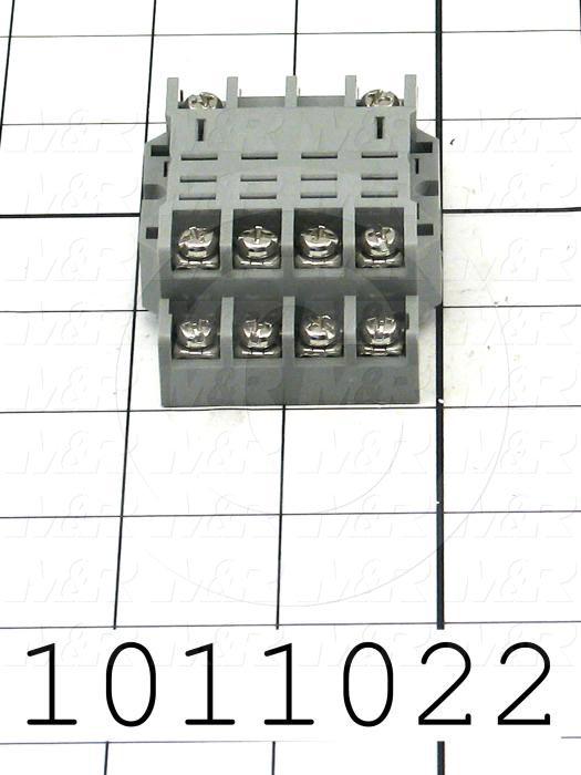 Socket for Relay, 14 Pins, DIN Rail, Use For RH4B Relays
