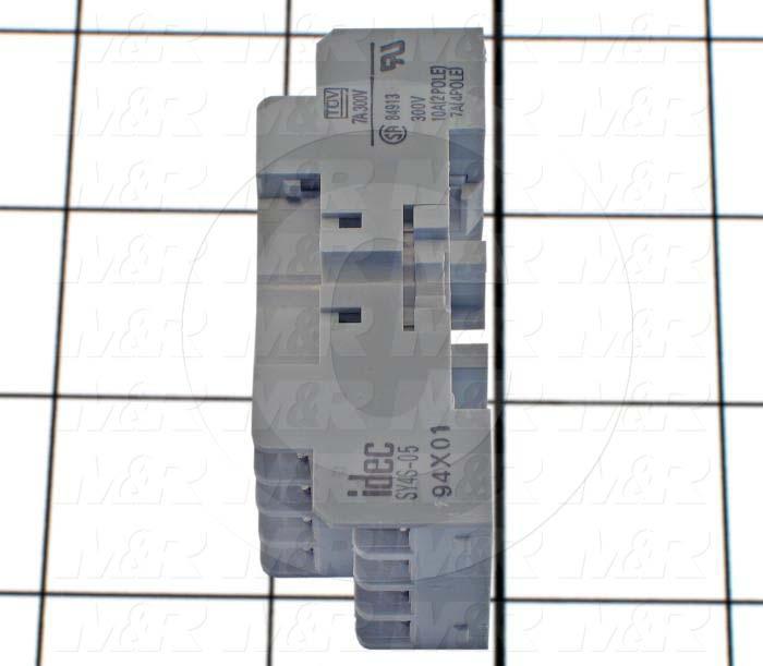 Socket for Relay, 14 Pins, DIN Rail, Use For RY4S, RY42S Relays