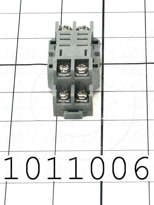 Socket for Relay, 8 Pins, DIN Rail, Use For RH2B Relays