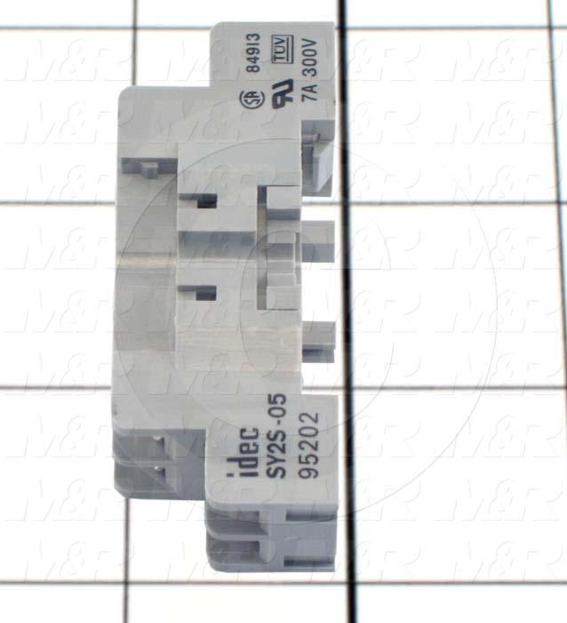 Socket for Relay, 8 Pins, DIN Rail, Use For RY2S, RY22S Relays