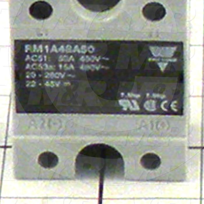 Solid State Relay, 1 Pole, 24-275VAC Input, 50A, 600VAC