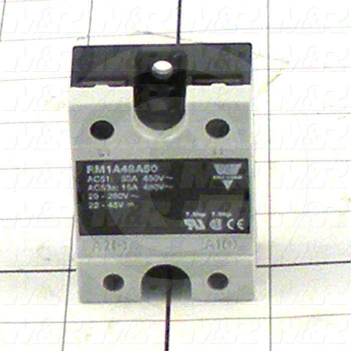 Solid State Relay, 1 Pole, 24-275VAC Input, 50A, 600VAC