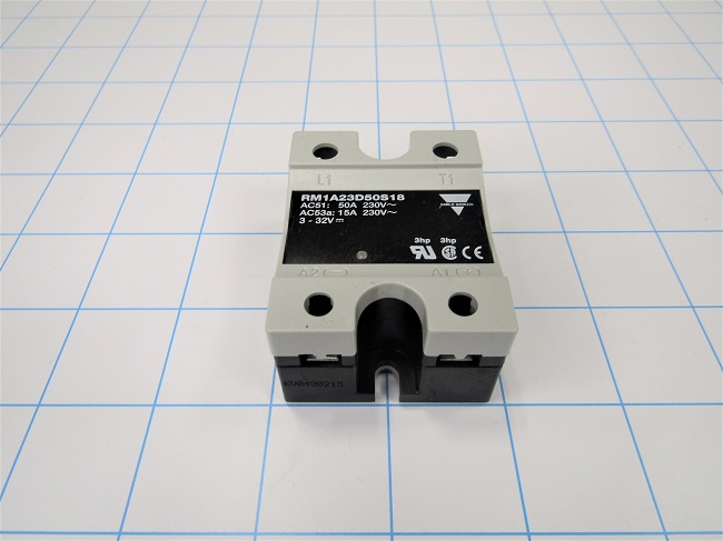Solid State Relay, 1 Pole, 3-32VDC Input, 230VAC Output, 50A