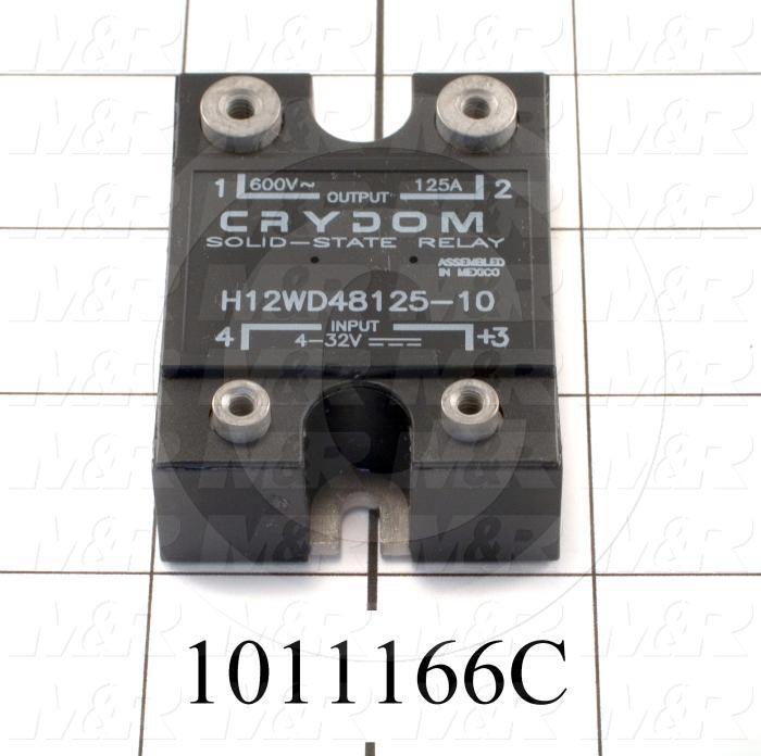 Solid State Relay, 4-32VDC Input, 125A, 600VAC
