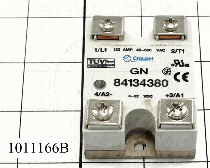 Solid State Relay, 4-32VDC Input, 48-660VAC Output, 125A
