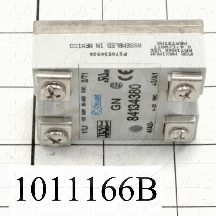 Solid State Relay, 4-32VDC Input, 48-660VAC Output, 125A