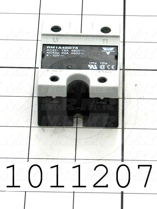 Solid State Relay, 4.5-32VDC Input, 480VAC Output