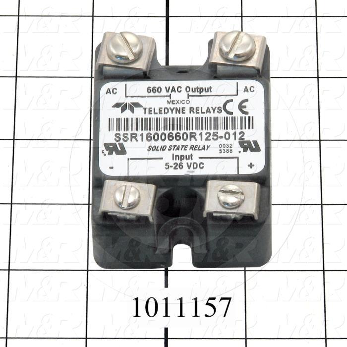 Solid State Relay, 5-26VDC Input, 660VAC Output