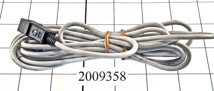 Solid State Switch, 3-Wire, NPN, 3m Cable, 4.5-28VDC, For Use with Cylinder 2009346