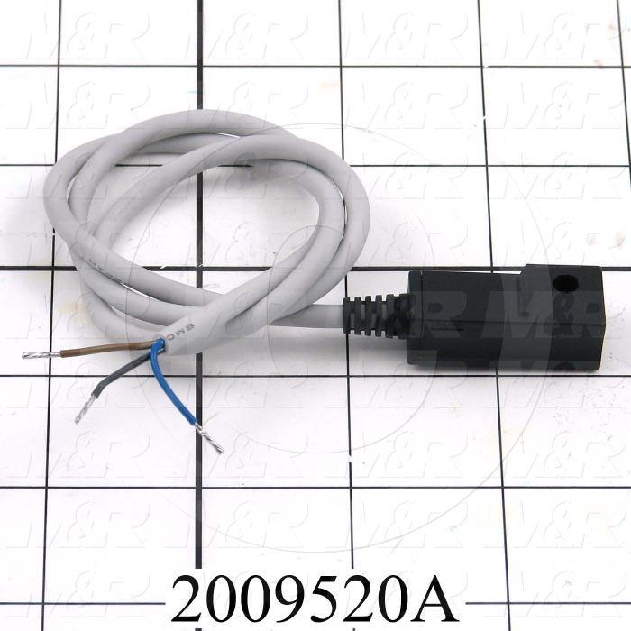 Solid State Switch, 3-Wire, NPN, 4.5-28VDC, For Use with Cylinder 2009520