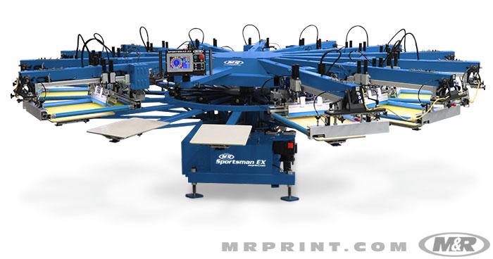 SPORTSMAN&reg; EX Automatic Screen Printing Press