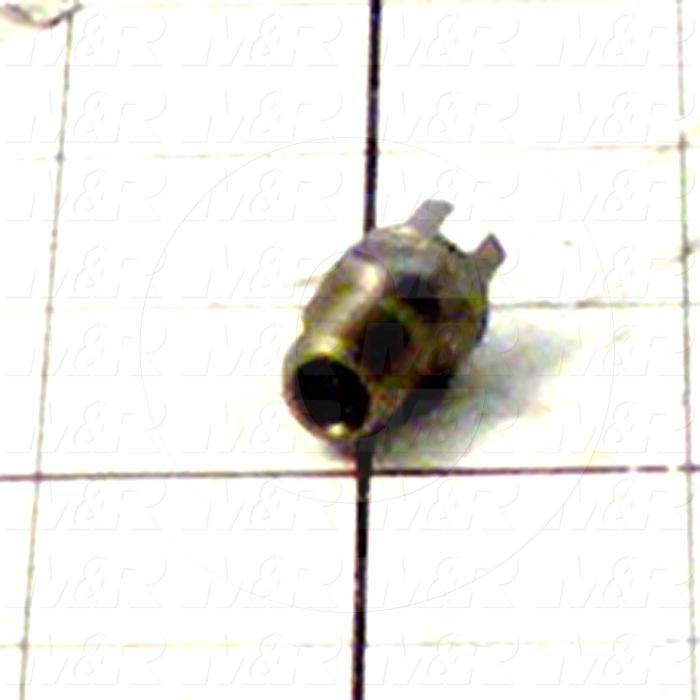 Spraying Systems, Spray Nozzle, Stainless Steel Material, 1/8" NPT Liquid Inlet, Male Thread Mounting, 65 Degree
