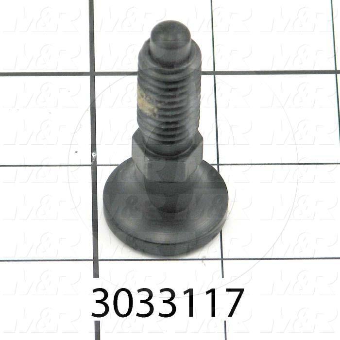 Spring Plungers, Hand Retractable, 1/2-13 Thread Size, 1.000" Thread Length