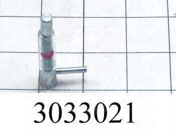 Spring Plungers, Hand Retractable, 3/8-16 Thread Size, 1.310" Thread Length