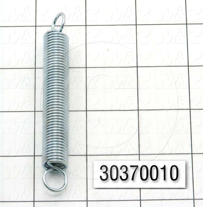 Springs, Extension Type, 0.063 in. Wire Diameter